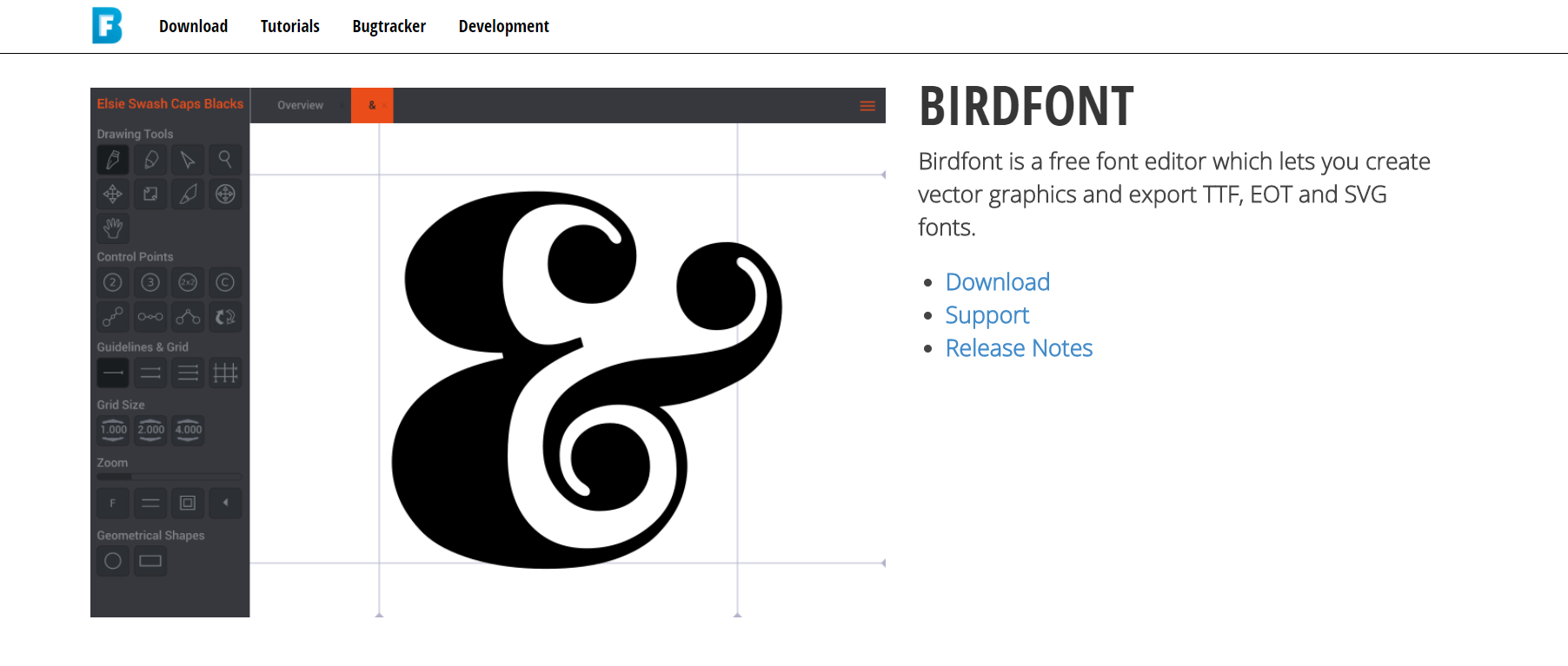 Bird Font