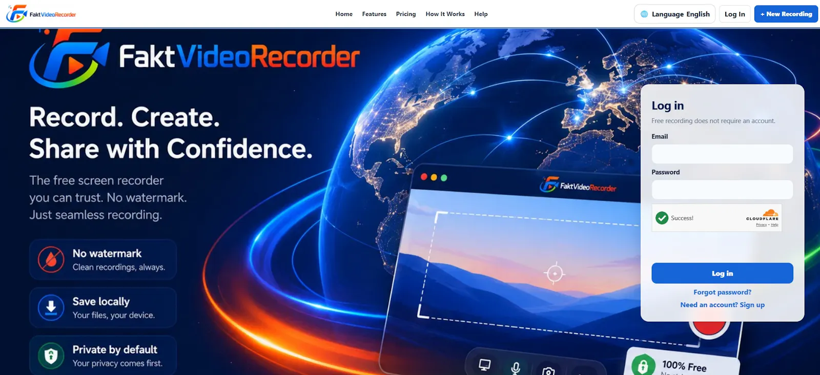 FAKT Video Recorder screenshot 8