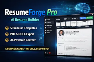 ResumeForge Pro gallery image