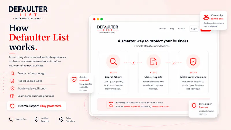 Defaulter List-For Agencies Across World screenshot 3