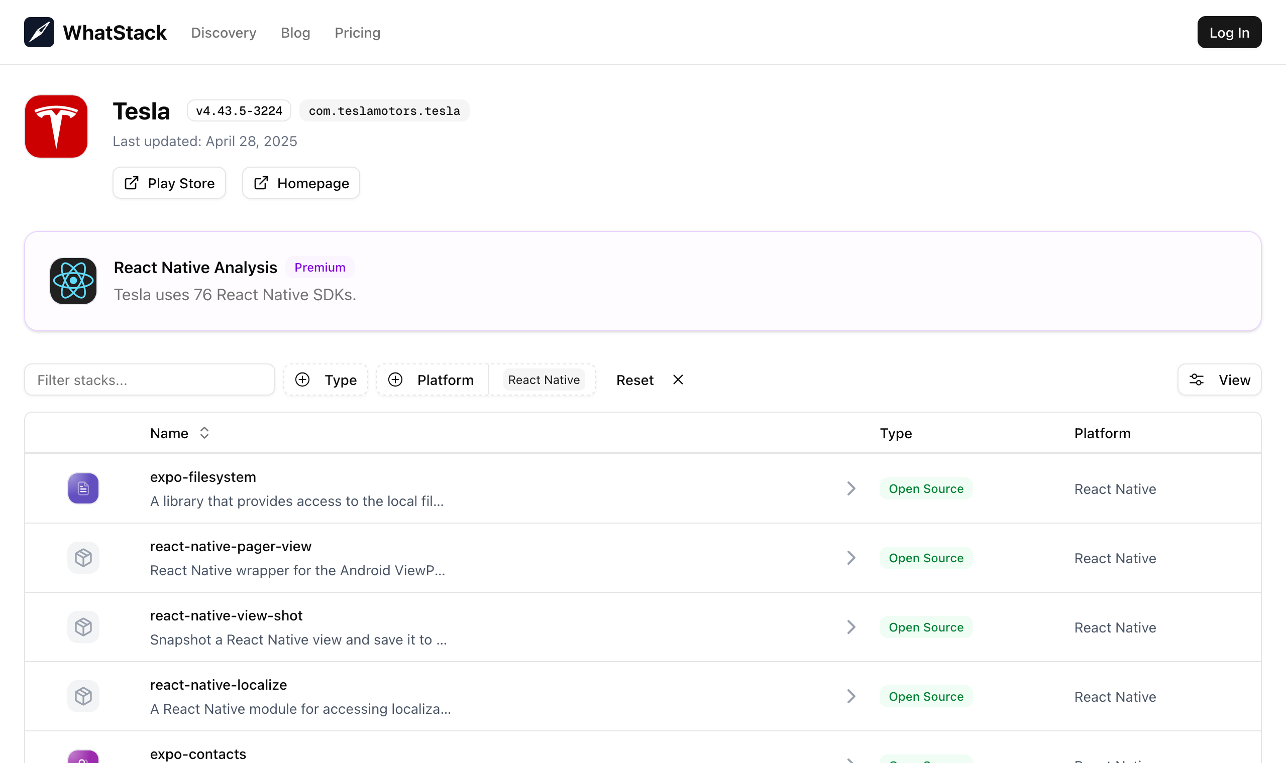 WhatStack - Discover the tech stacks behind popular mobile apps media 5