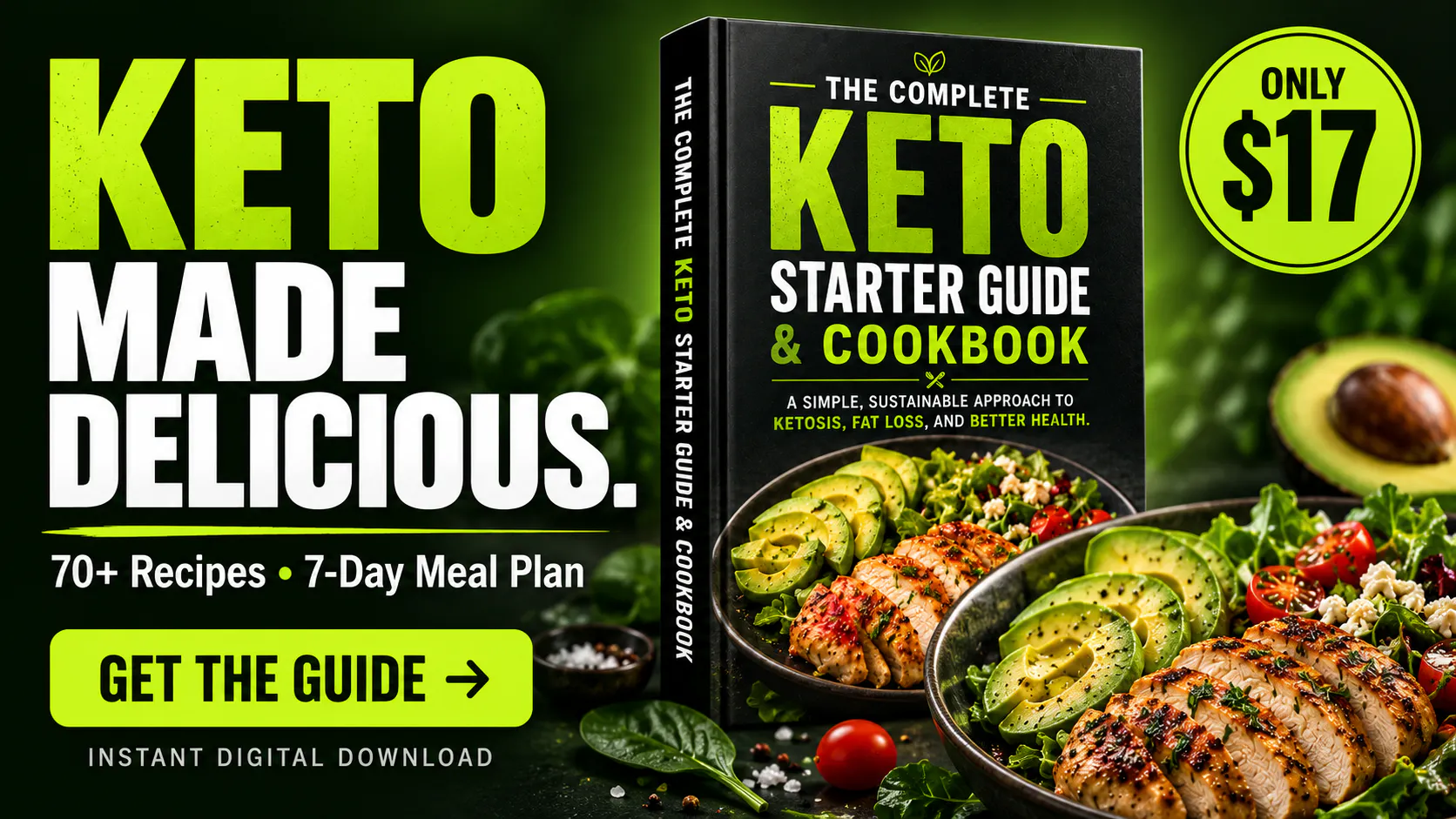 The Complete Keto Starter Guide&Cookbook