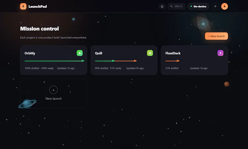 LaunchPad screenshot 4