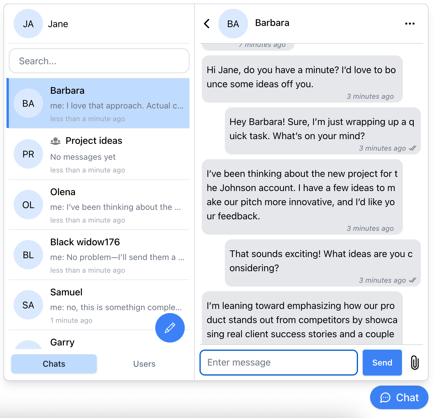 Connectycube sohbet widget - Gerçek zamanlı sohbeti web uygulamalarınıza kolayca entegre edin medya 1
