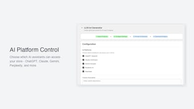 LLMs TXT Generator-AI Traffic gallery image