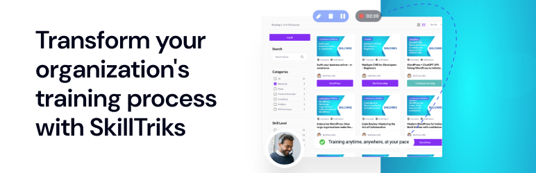 Skilltriks वर्डप्रेस LMS प्लगइन - अपने संगठन को Skilltriks के साथ बनाएं, व्यवस्थित करें और प्रशिक्षित करें मीडिया 2