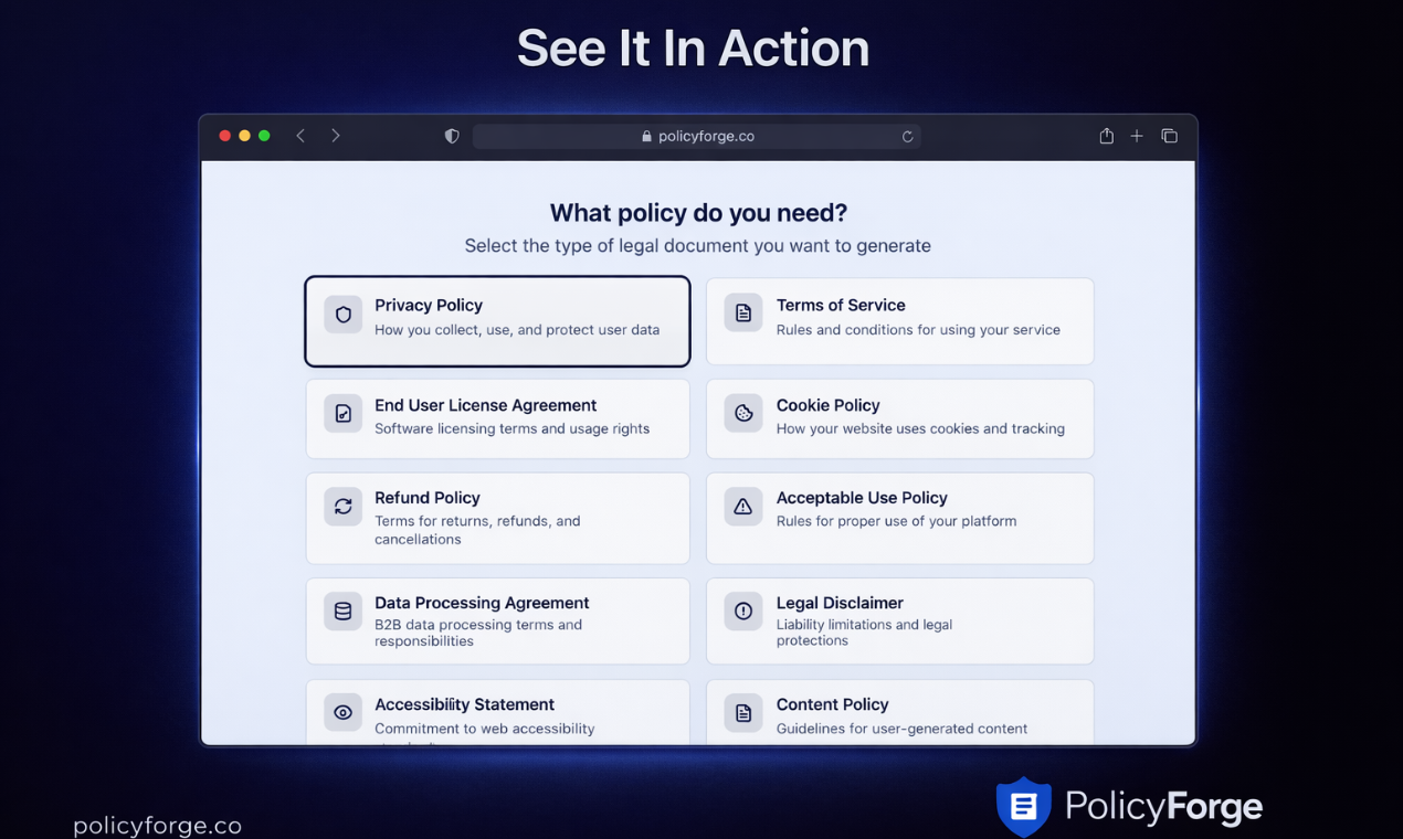 PolicyForge gallery image