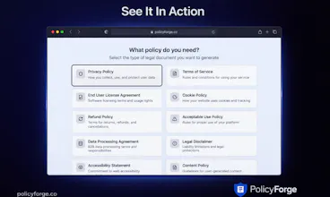 PolicyForge gallery image