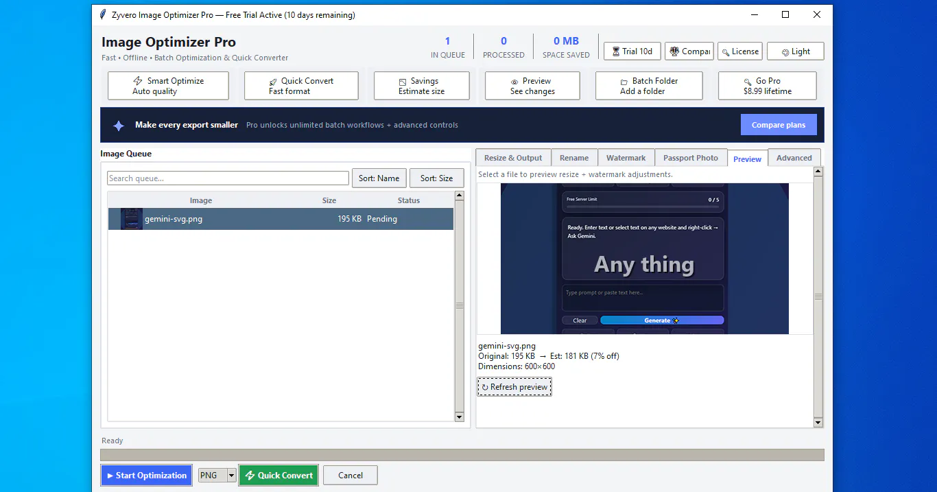 Zyvero Image Optimizer Pro gallery image