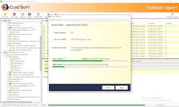 CubexSoft Outlook PST Converter gallery image