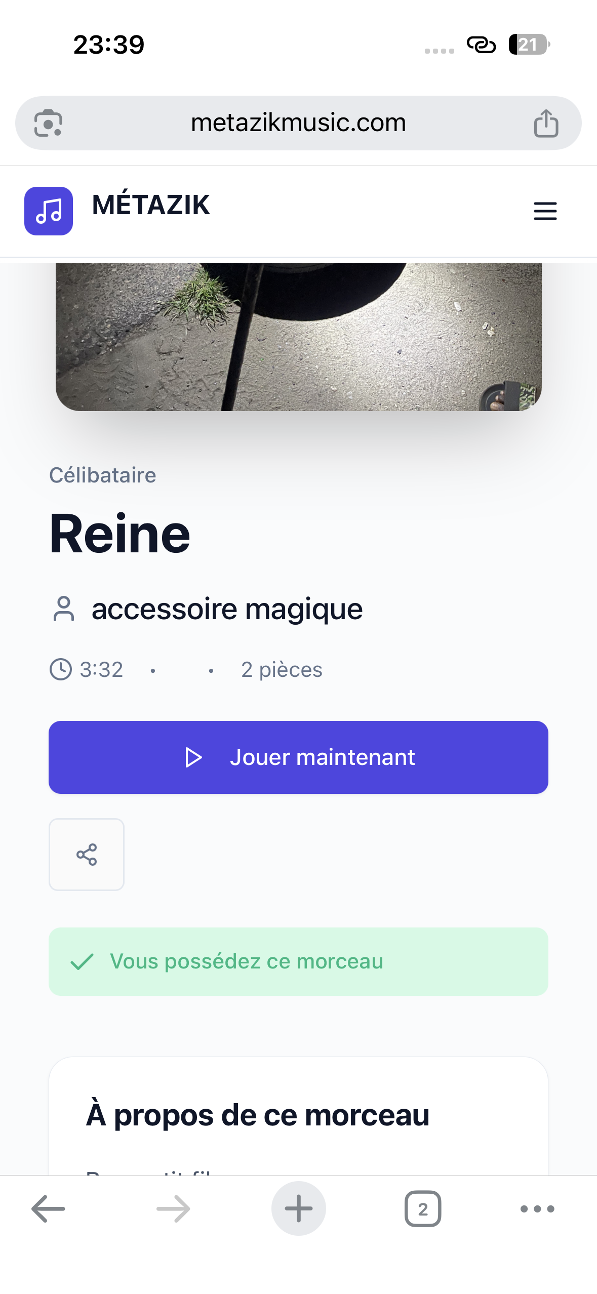 METAZIK — Platform for artists & music gallery image
