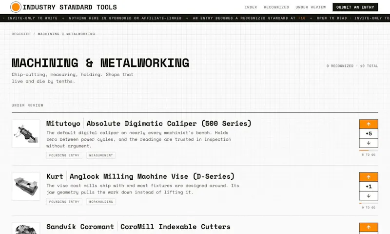 Industry Standard Tools screenshot 2