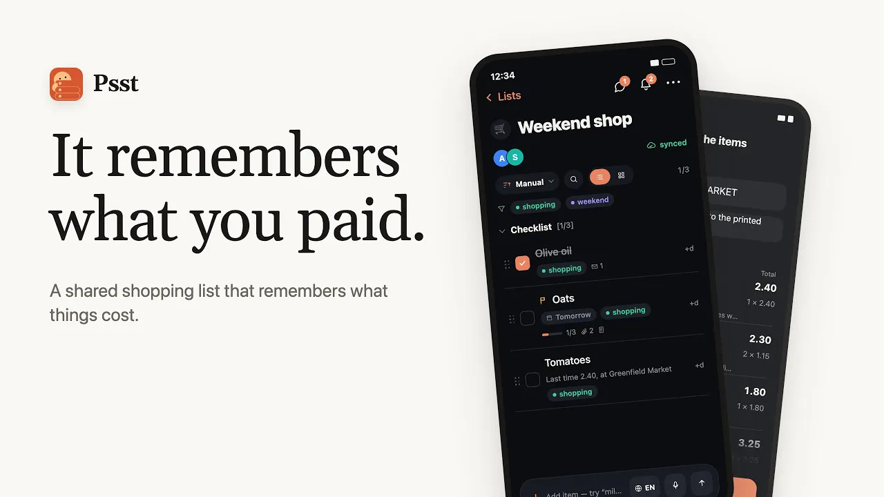 Psst screenshot 1