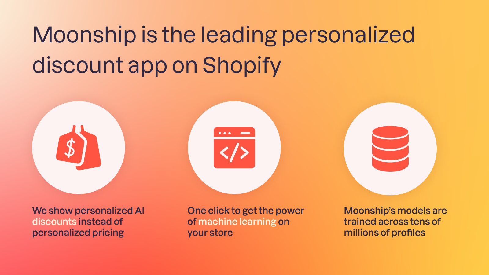 Moonship Personalized AI Discounts gallery image