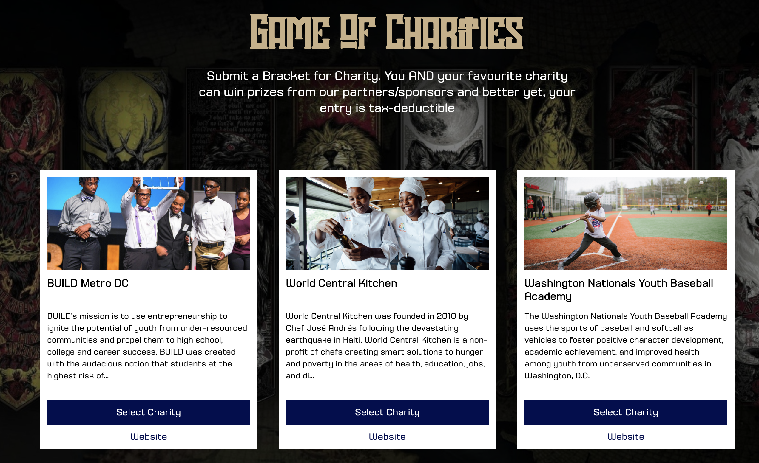 Game of Charities gallery image