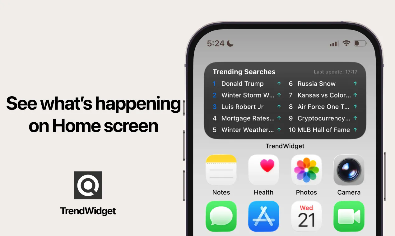TrendWidget gallery image