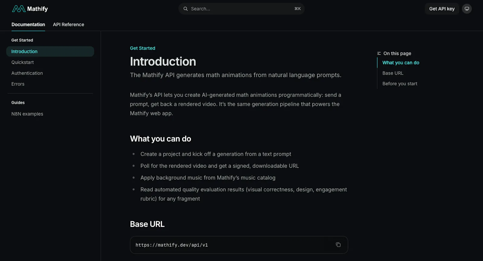Mathify API screenshot 8