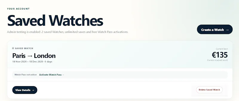 TripWatch screenshot 4