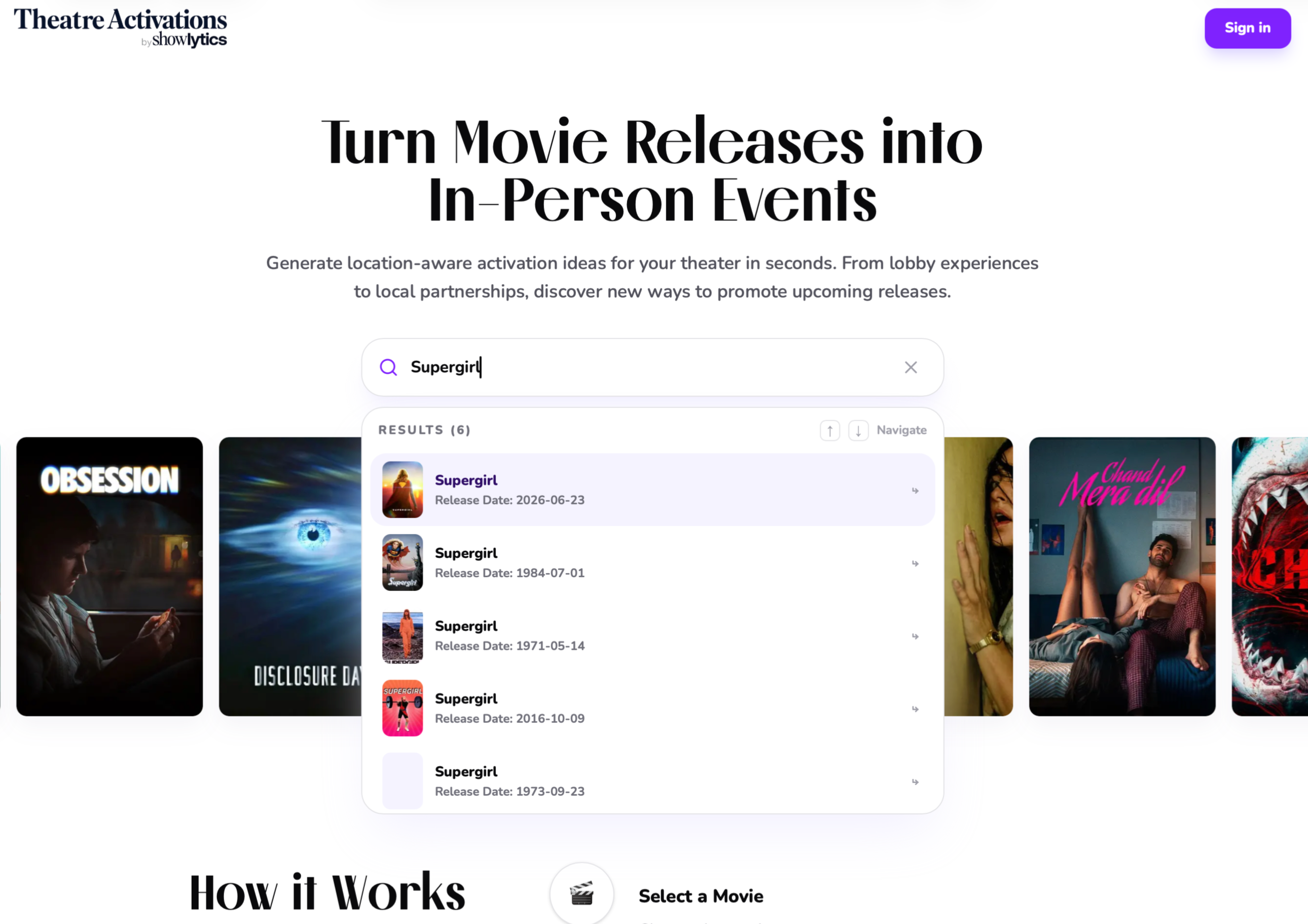 Theatre Activations by Showlytics gallery image