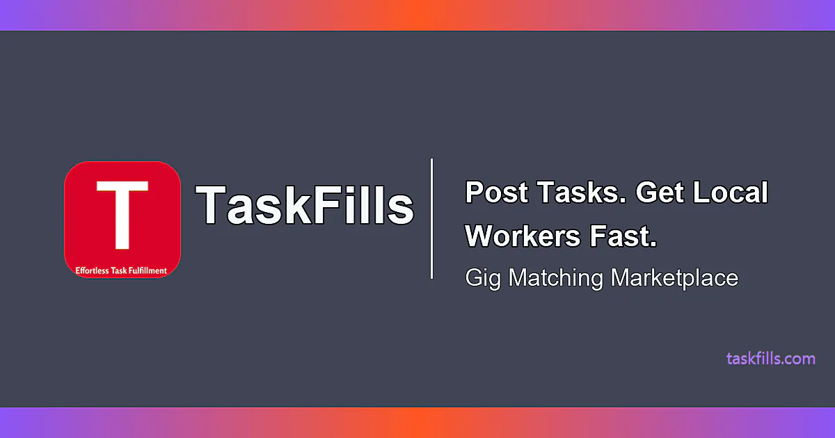 Banner del producto Taskfills