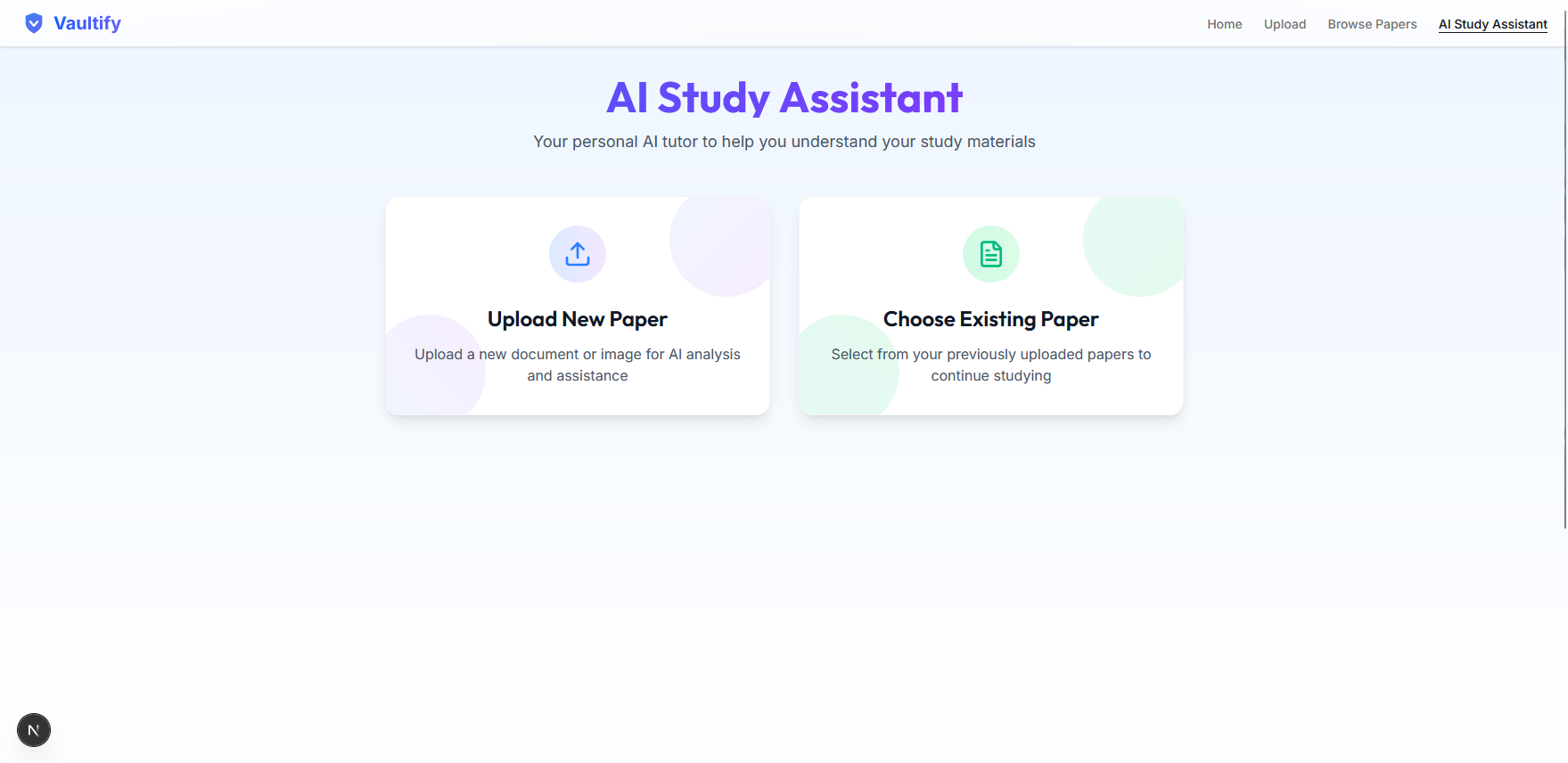 Vaultify - AI -Studienassistent und Smart Paper Management Medien 5