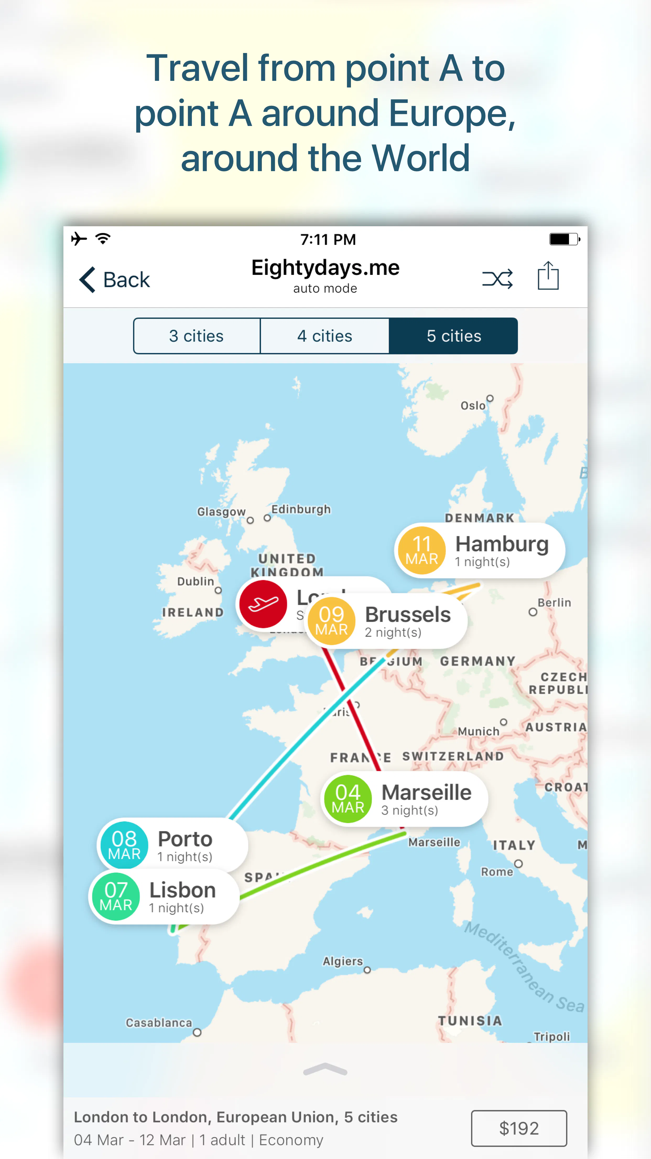 Eightydays.me BETA Image