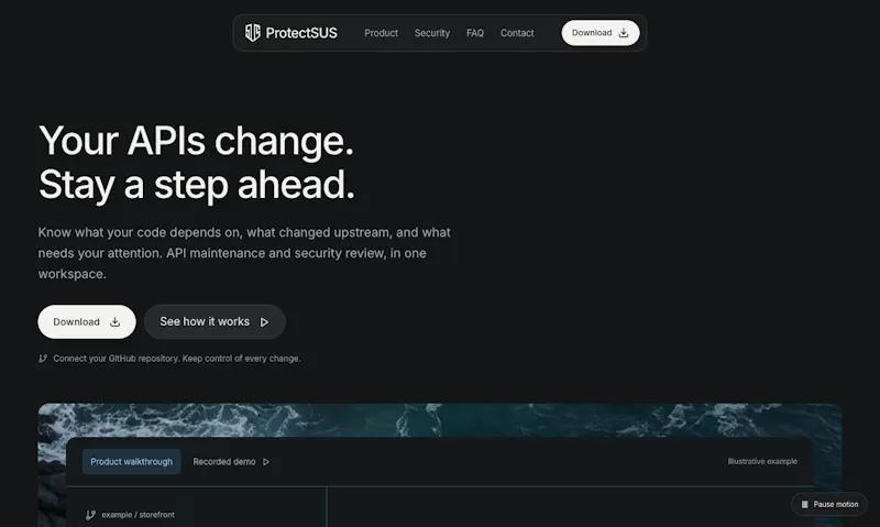 ProtectSUS screenshot 1