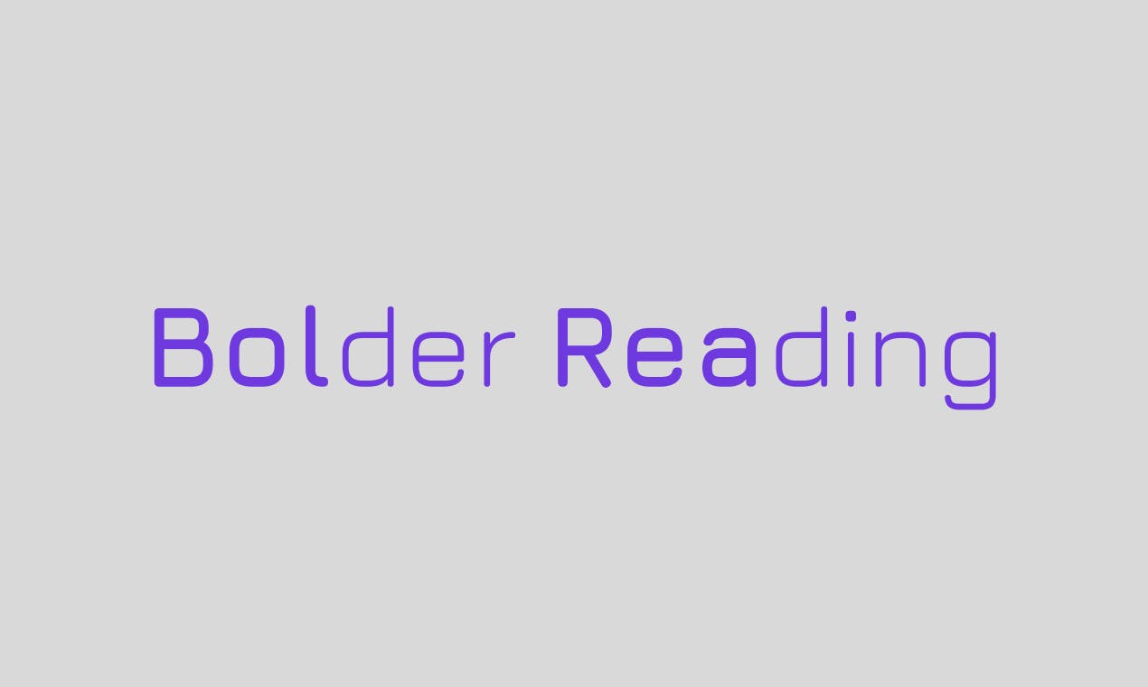 Bolder Reading media 1