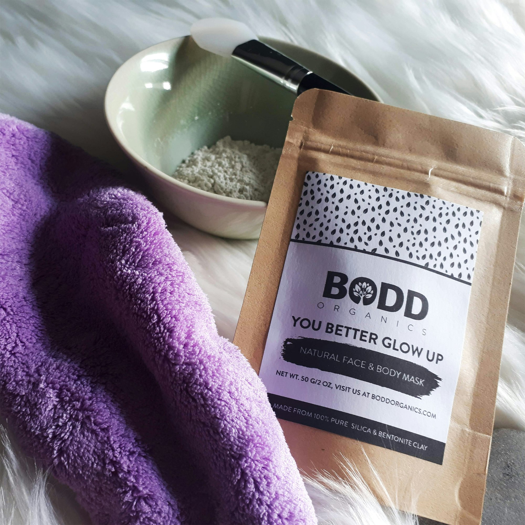 YOU BETTER GLOW UP FACE MASK & SCRUB