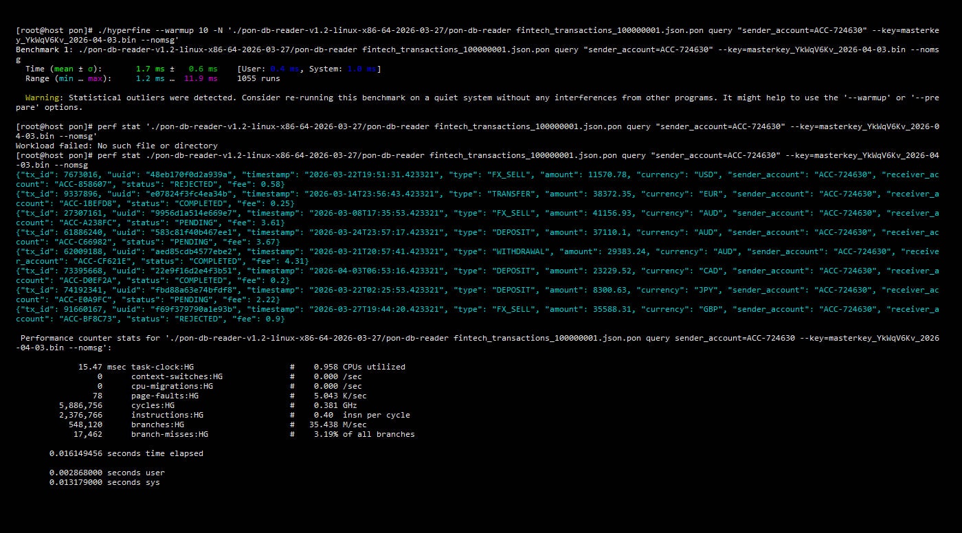PON-DB Engine gallery image