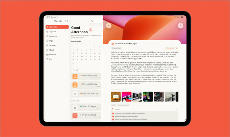 WishNote screenshot 3