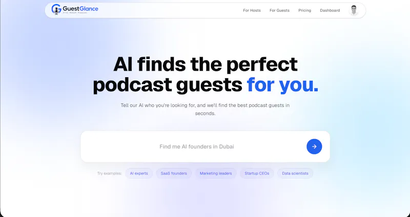 Guest Glance screenshot 1
