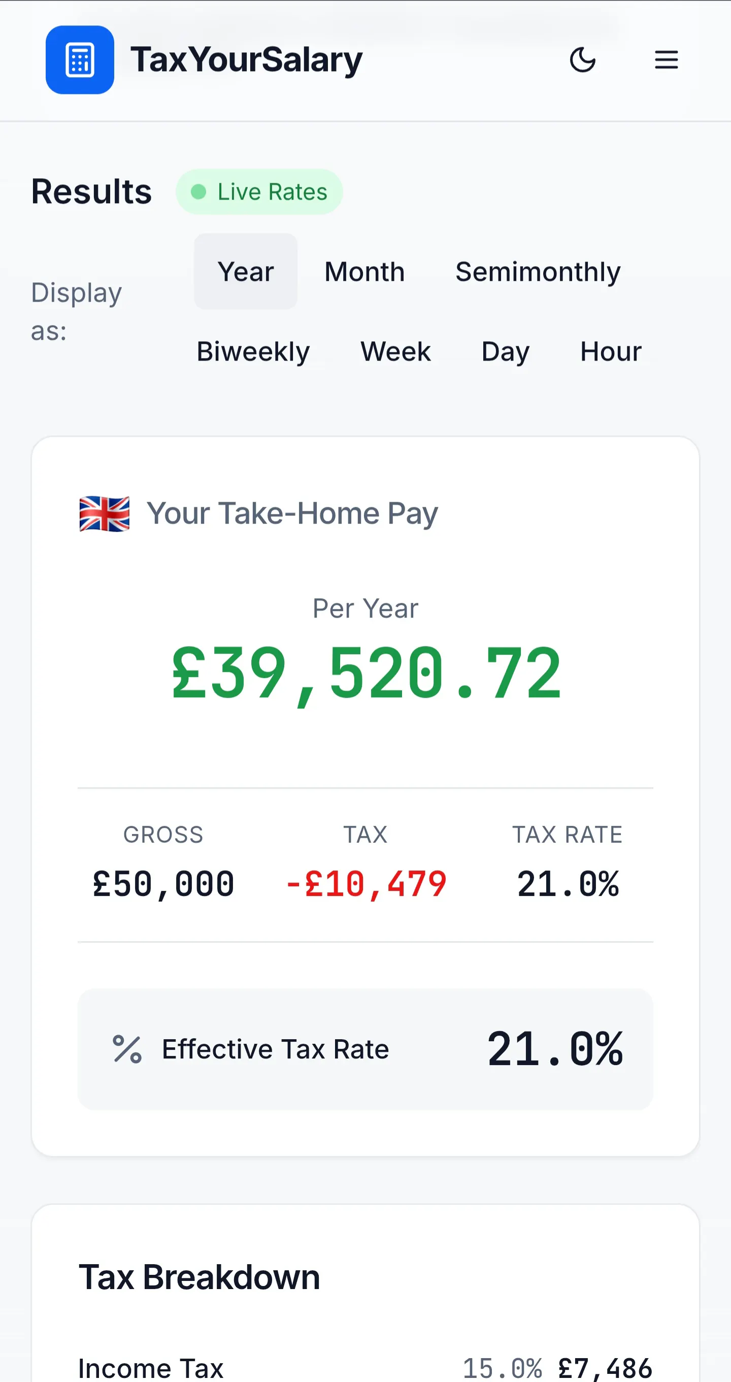 TaxYourSalary gallery image