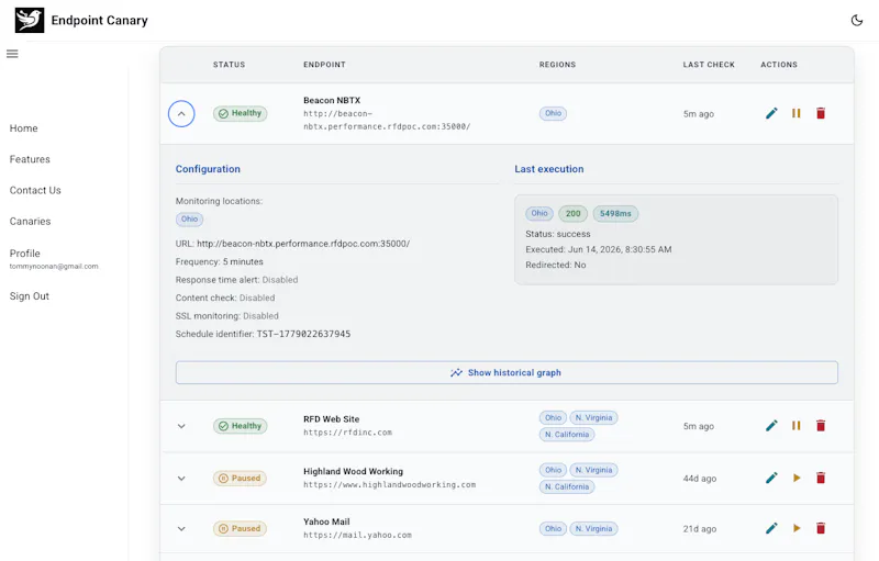 Endpoint Canary screenshot 12
