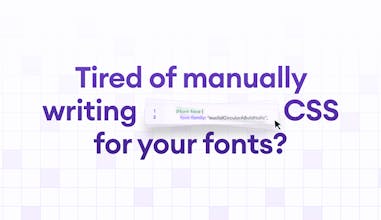Un GIF animato che mostra la funzione di anteprima istantanea del nostro Generatore CSS font-face, che consente agli utenti di vedere in tempo reale le modifiche mentre personalizzano i loro stili di carattere.