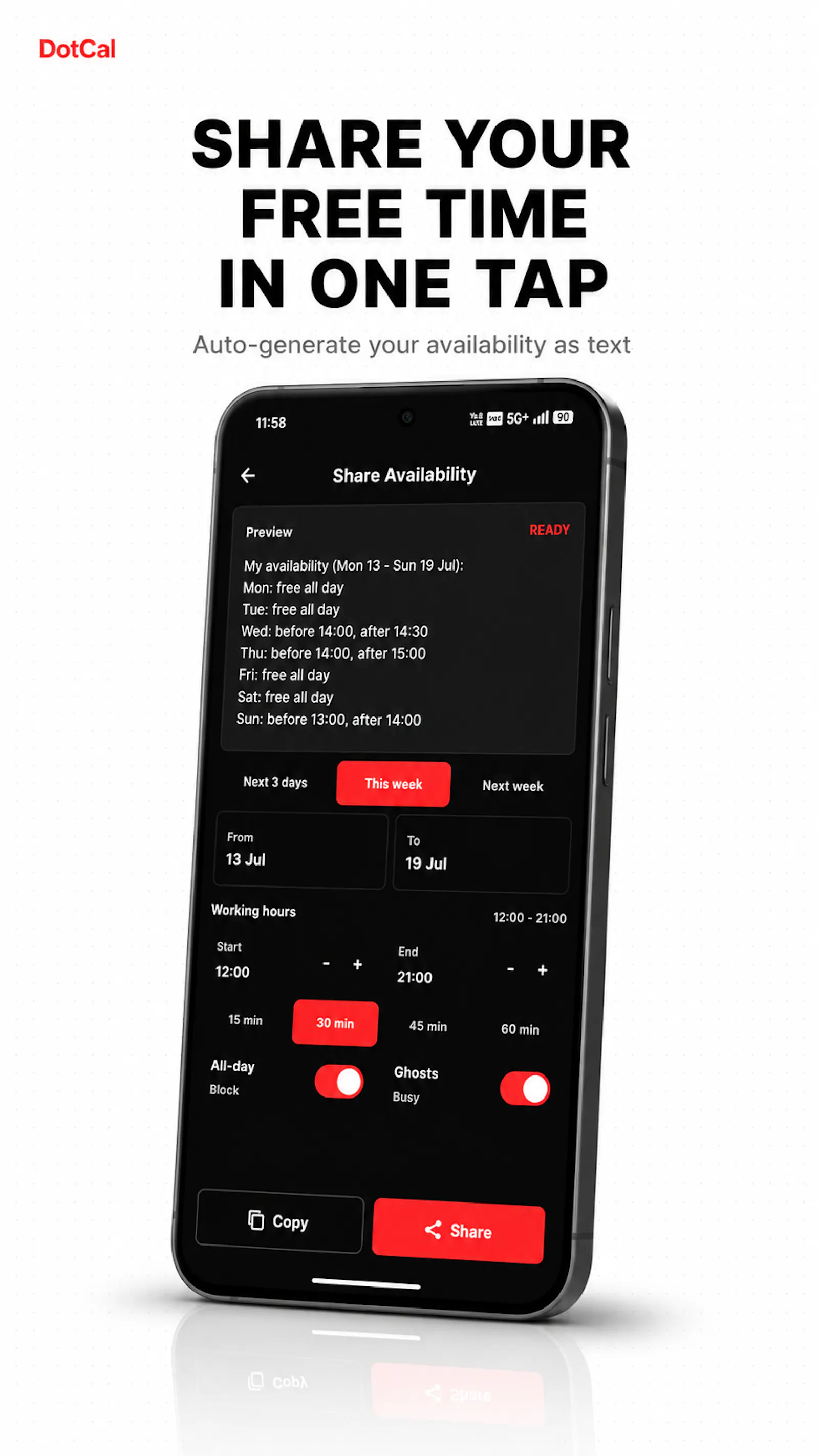 DotCal  screenshot 7