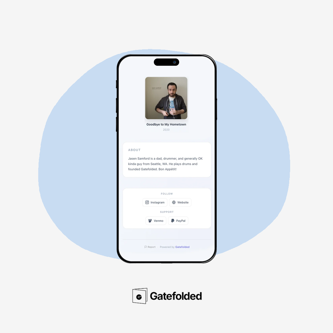 Gatefolded gallery image