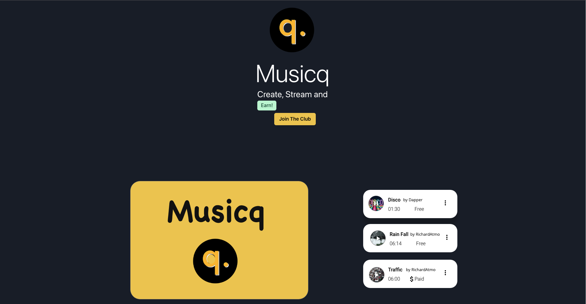 Musicq gallery image