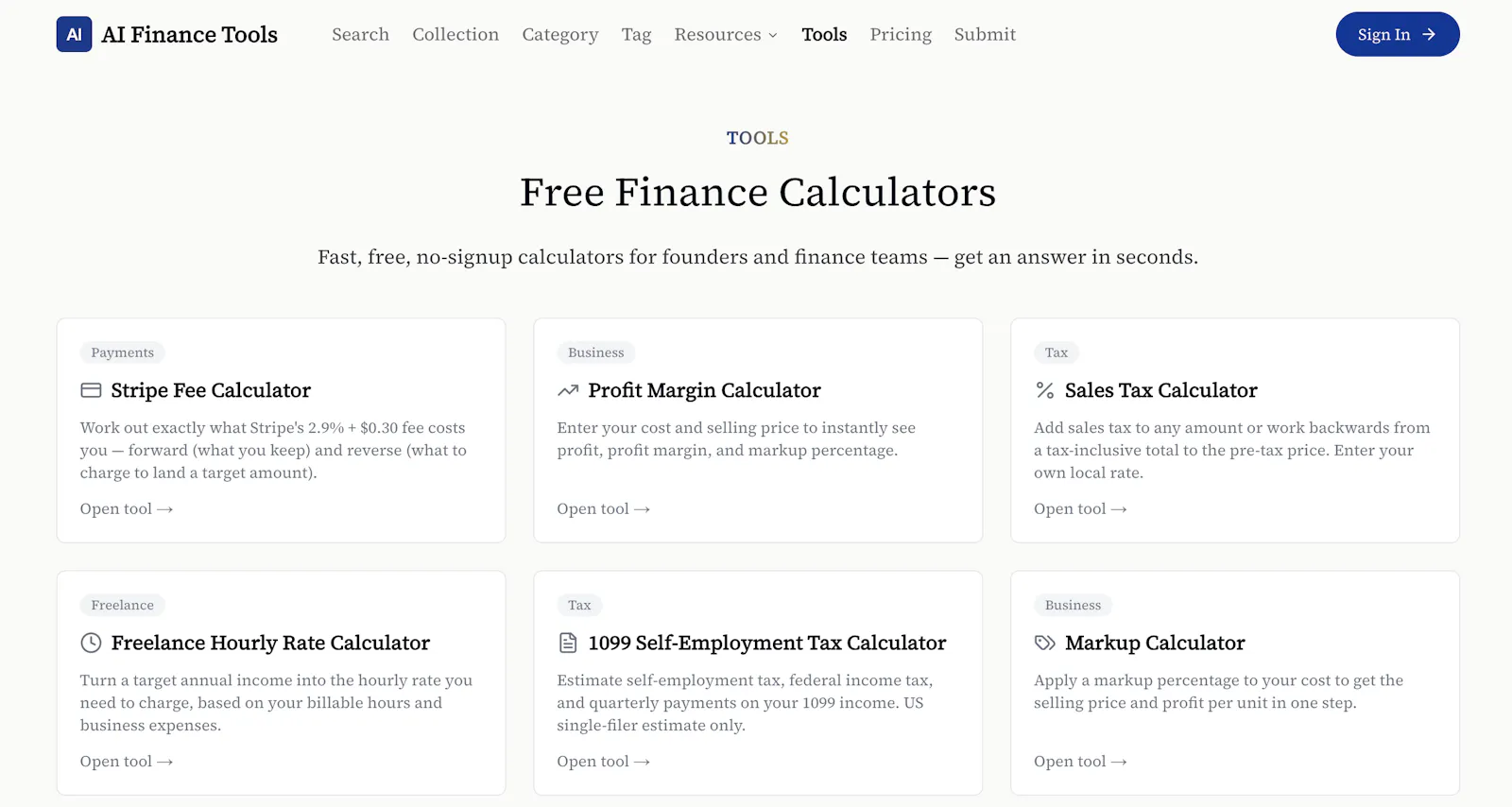 AI Finance Tools screenshot 3