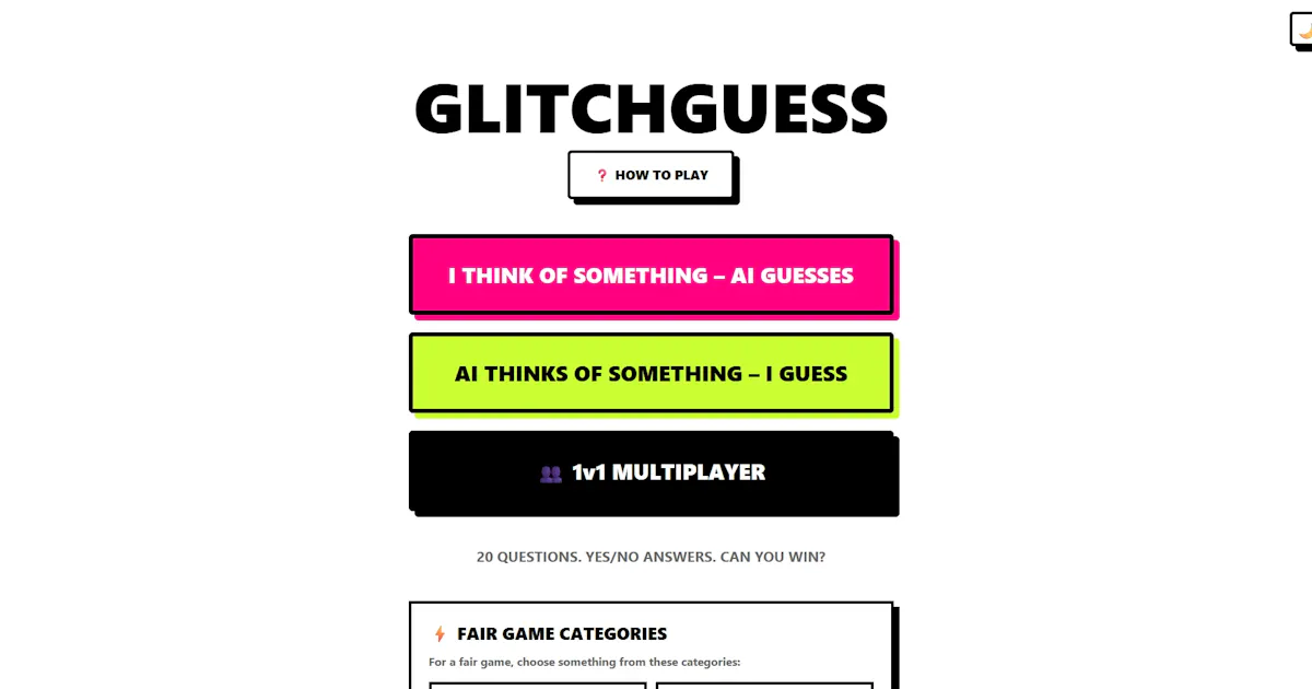 GLITCHGUESS