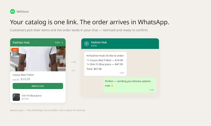 WAStore screenshot 1