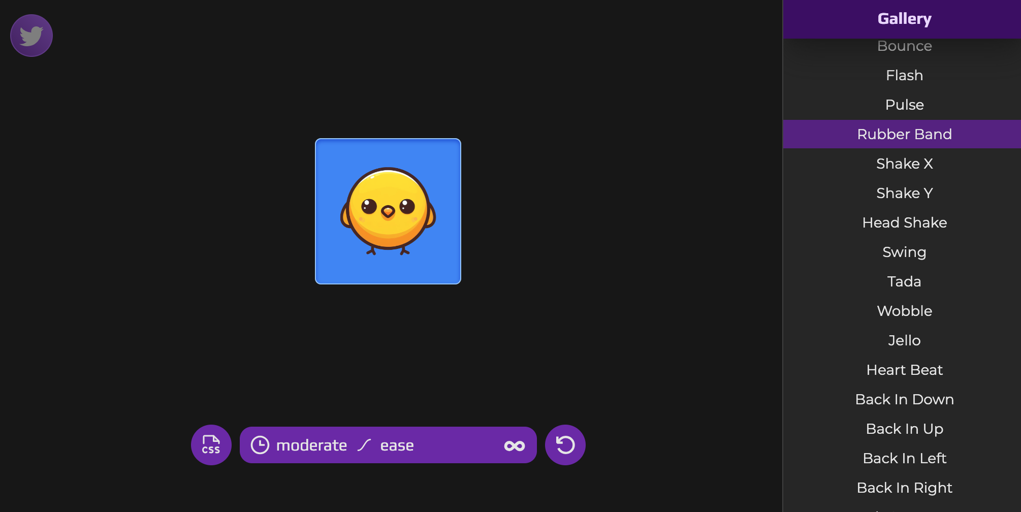 Babybird CSS - ชุดแอนิเมชั่น CSS พร้อมใช้งานที่สามารถปรับแต่งได้ media 2