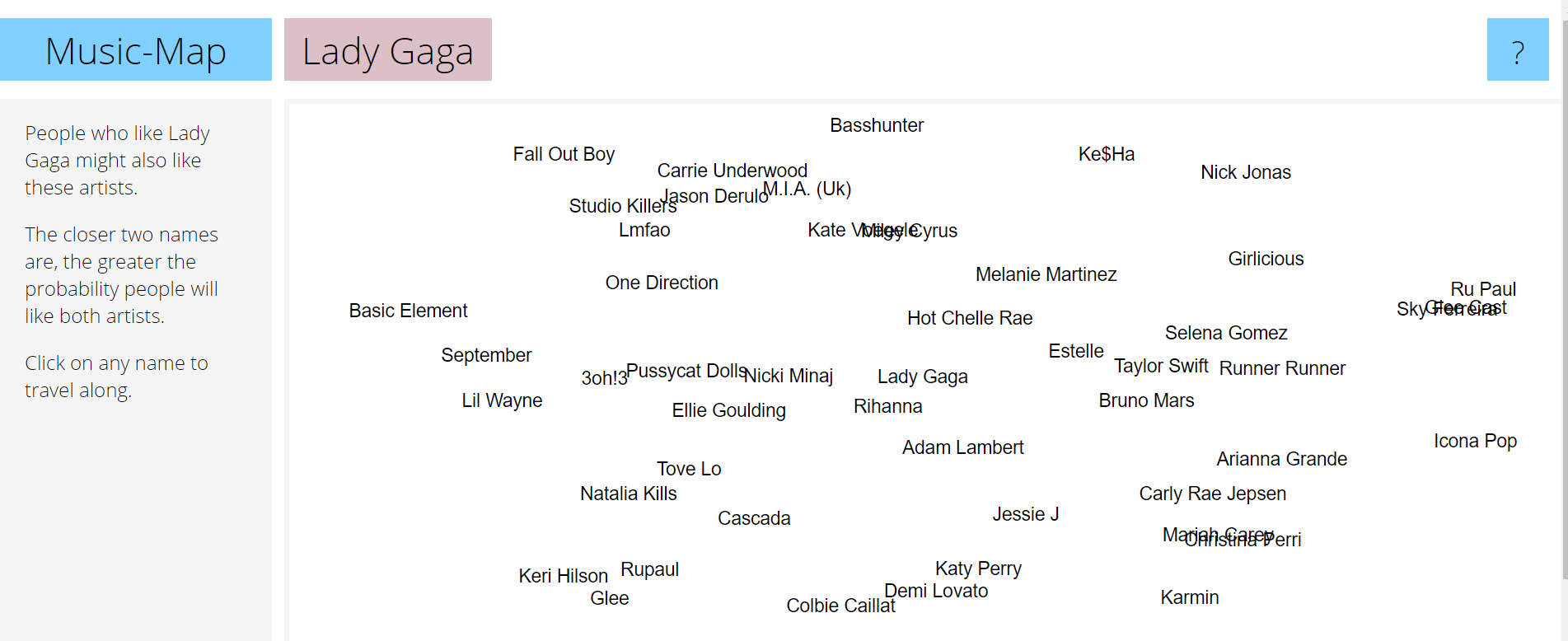 Music Map gallery image