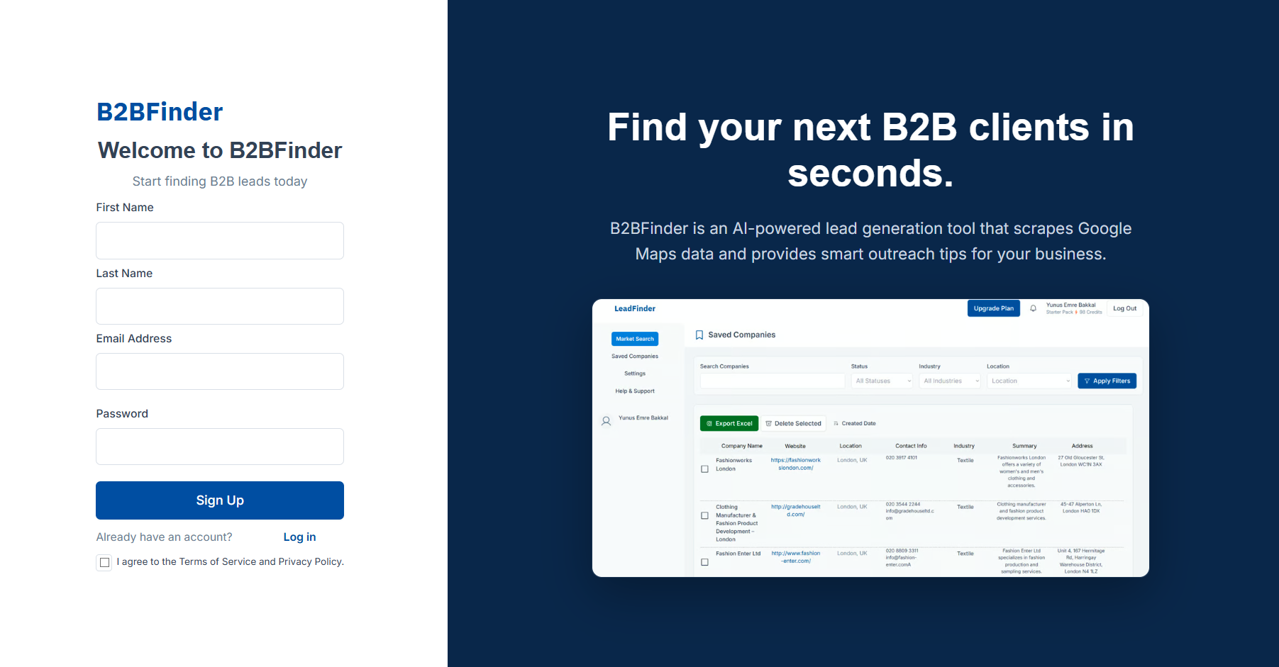 B2BFinder gallery image
