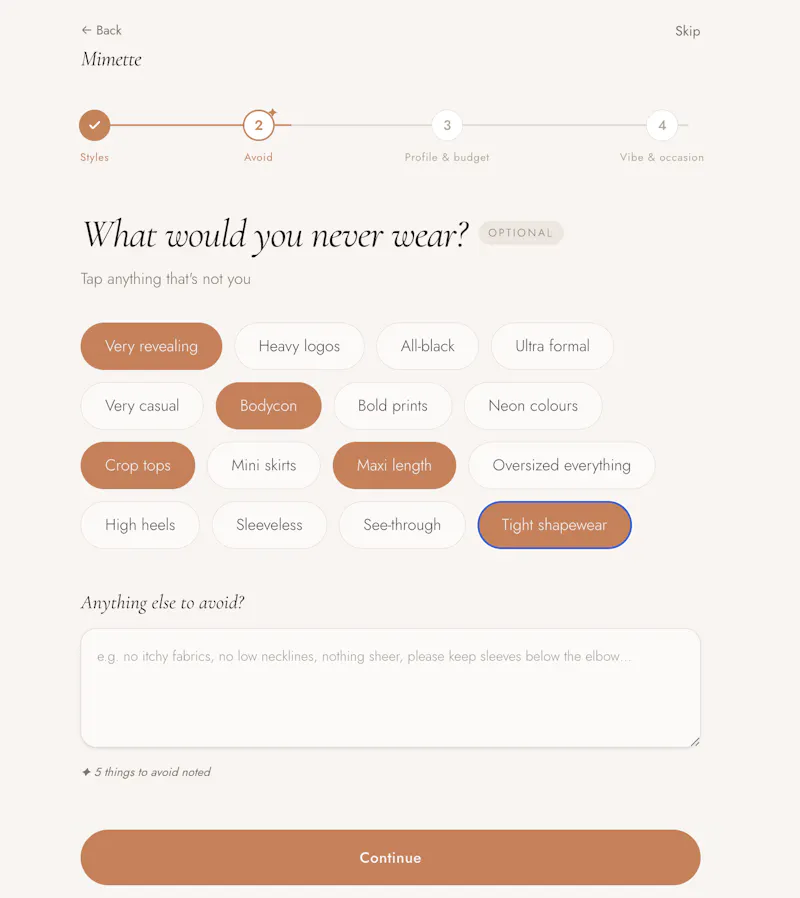 Mimette screenshot 6