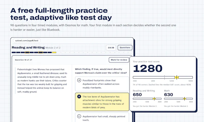 SAT Owl screenshot 3