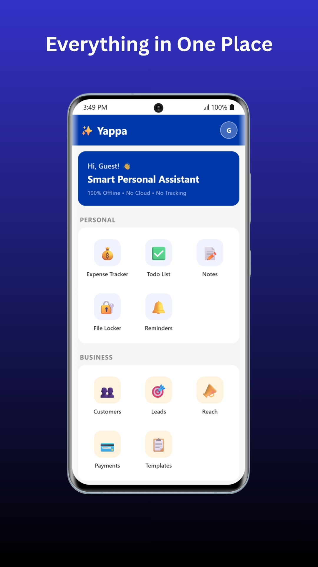 Yappa-Offline Assistant (Android & iOS) gallery image