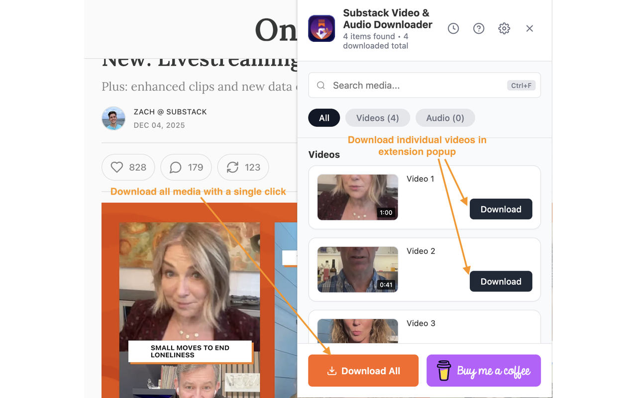 Substack Downloader gallery image
