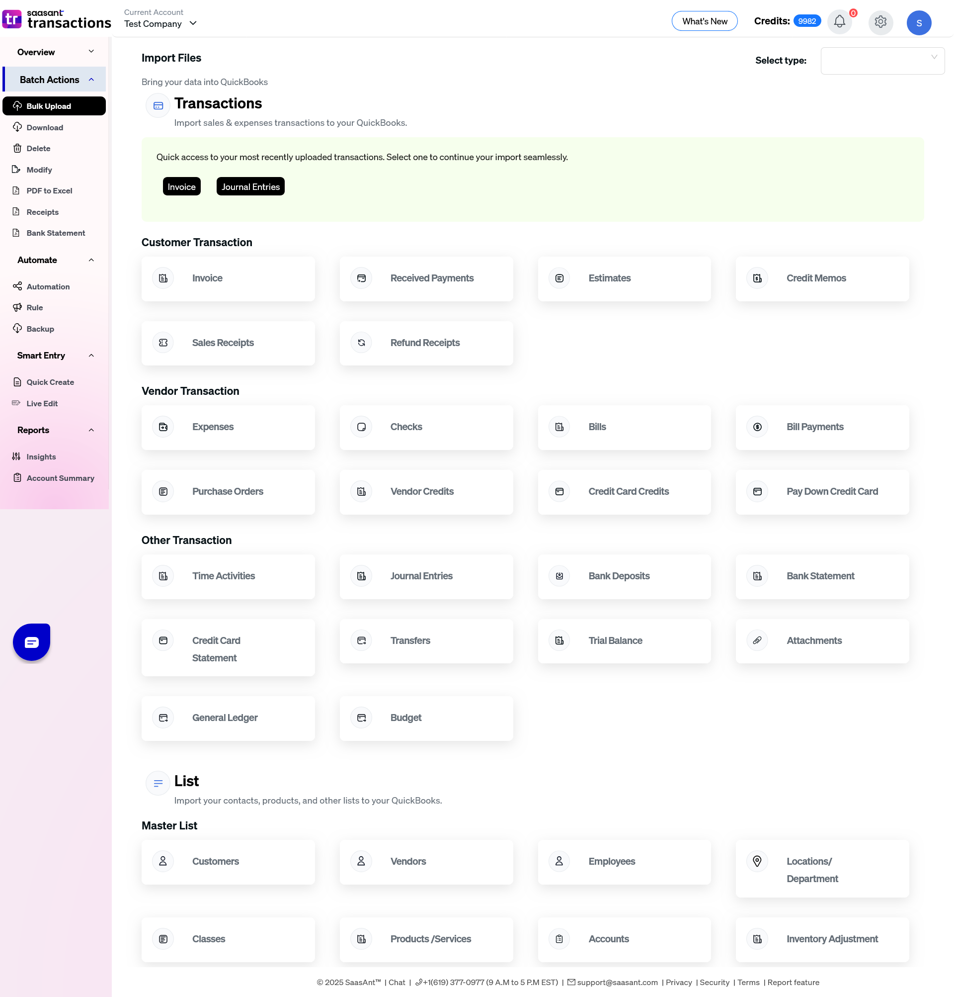 SaasAnt Transactions gallery image