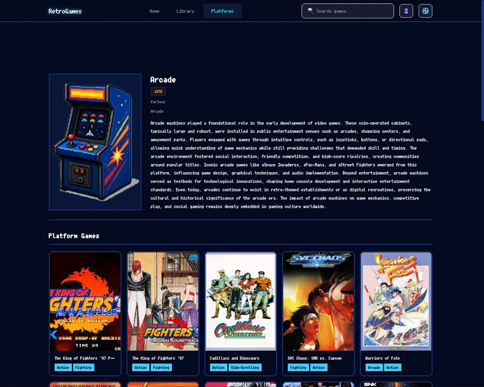 RetroGames screenshot 5